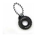 0077234051375 - PUP TREADS RECYCLED RUBBER TUG WITH 4 TIRE 1 TOY