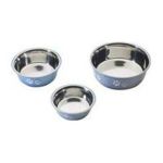 0077234061237 - STAINLESS STEEL FUSION BOWL BLUE SMALL