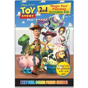 0077259012306 - TOY STORY MAGIC PEN PAINTING INVISIBLE INK BOOK 1 - INCLUDES PEN