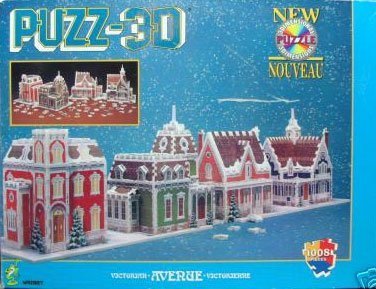 0772666106050 - VICTORIAN AVENUE, 1008 PIECE 3D JIGSAW PUZZLE MADE BY WREBBIT PUZZ-3D