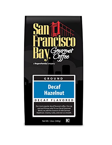 0077324780437 - SAN FRANCISCO BAY COFFEE GROUND, DECAF HAZELNUT, 12 OUNCE