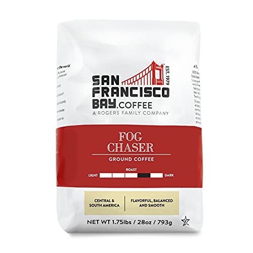 0077324880595 - SAN FRANCISCO BAY COFFEE FOG CHASER 28 OUNCE GROUND MEDIUM DARK ROAST