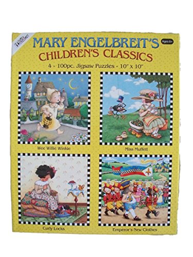 0773392094031 - MARY ENGLEBRIET CLASSIC 100 PIECE JIGSAW PUZZLE 4-PACK