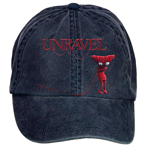 7734080662164 - NUSAJJ UNRAVEL CONFERINDO O GAME ADULT UNSTRUCTURED 100% COTTON SPORTS CAPS DESIGN NAVY ONE SIZE