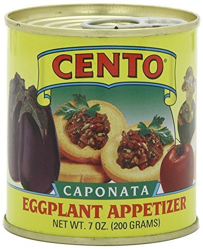0773821111919 - CENTO - IMPORTED ITALIAN EGGPLANT CAPONATA, - 7 OZ. CANS BY CENTO