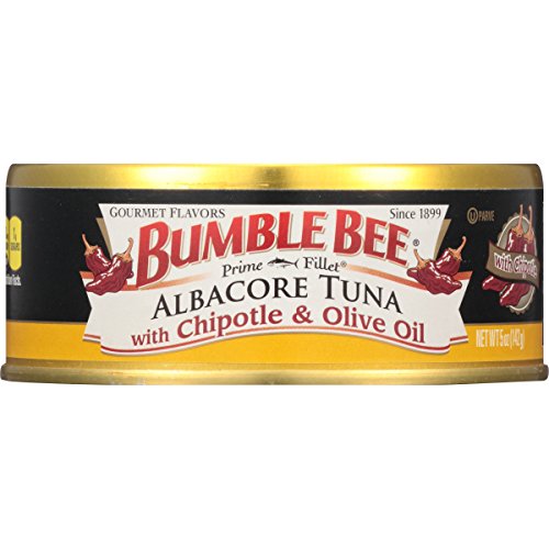 0773821338514 - BUMBLE BEE PRIME FILLET SOLID WHITE ALBACORE TUNA IN OLIVE OIL, CHIPOTLE, 5OZ CAN (PACK OF 12)