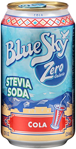 0773821565071 - BLUE SKY ZERO CALORIE STEVIA SODA (COLA, 12-OUNCE CANS, PACK OF 24)