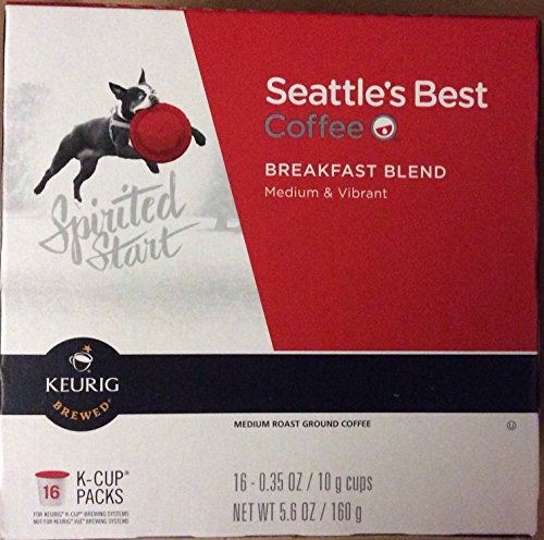 0773821685281 - SEATTLE'S BEST COFFEE BREAKFAST BLEND K-CUP 16 PACKS (PACK OF 2)