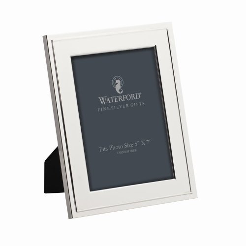 0773822140963 - WATERFORD CLASSIC 5 BY 7 FRAME BY WATERFORD FINE SILVER GIFTS