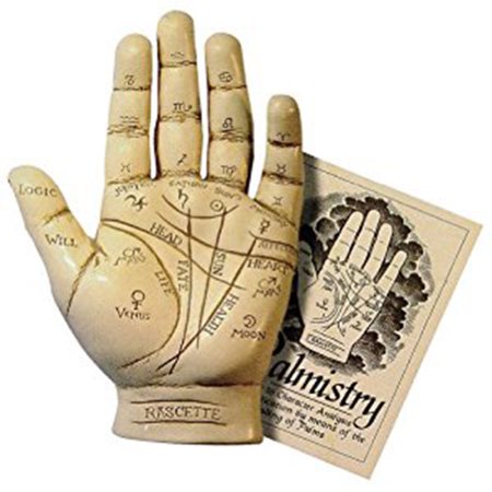 0773822304839 - PALMISTRY HAND KIT WITH BOOKLET