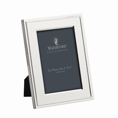 0773822327845 - WATERFORD CLASSIC 4 BY 6 FRAME BY WATERFORD FINE SILVER GIFTS