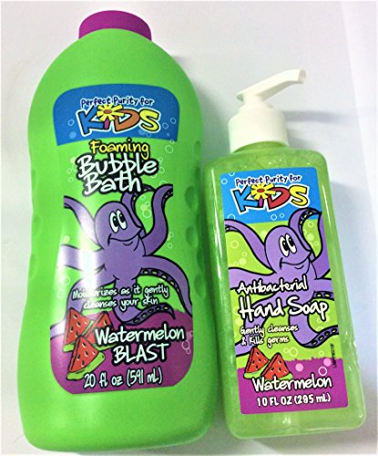 0077443933202 - PERFECT PURITY FOR KIDS FOAMING BUBBLE BATH 20 FL. OZ AND ANTIBACTERIAL HAND SOAP 10 FL. OZ.