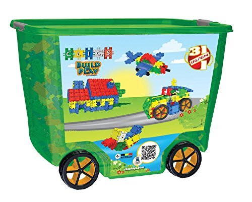 0775006149885 - CLICS TOYS ROLLERBOX, 600 PIECES BY CLICS