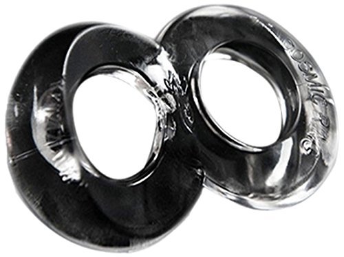 0776578649698 - ZIZI COSMIC RING - COCKRING WITH BALL STRECHER - OUTER-Ã˜ 50 MM - INNER-Ã˜ 25 MM - EXTREMELY STRETCHY - CLEAR TRANSPARENT BY ZIZI