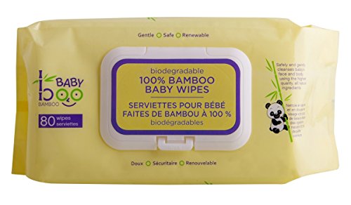 0776629100239 - BABY BOO BAMBOO WIPES, 80 COUNT