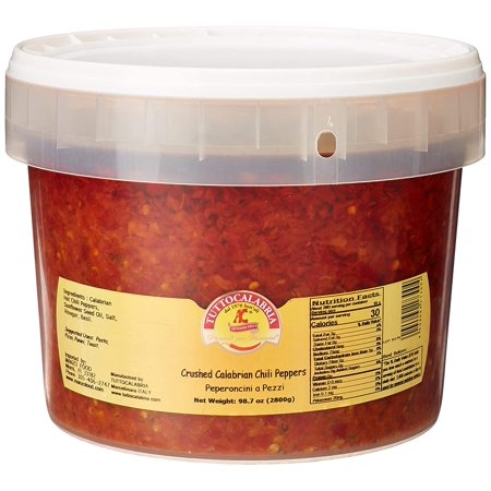 0776783946995 - BULK TUTTO CALABRIA CRUSHED CALABRIAN CHILI PEPPERS 2.8 KG (98.7 OZ)