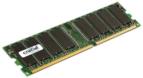 0777786447922 - CRUCIAL 1GB DDR 333MHZ, PC2700, UNBUFFERED, NON-ECC, 184-PIN DIMM DESKTOP MEMORY UPGRADE CT12864Z335