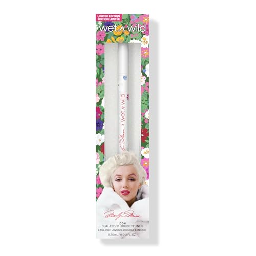 0077802159236 - WET N WILD MARILYN MONROE COLLECTION ICON DUAL-ENDED LIQUID EYELINER
