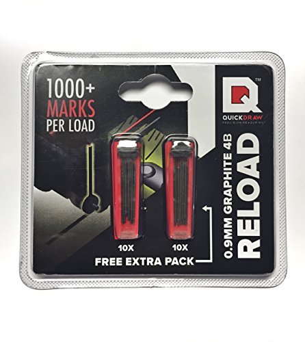 7785004576746 - IMPERIAL BLADES IBQDL-1 QUICKDRAW LEAD REFILL, 2-PACK STYLE: GRAPHITE REFIL, MODEL: IBQDL-1