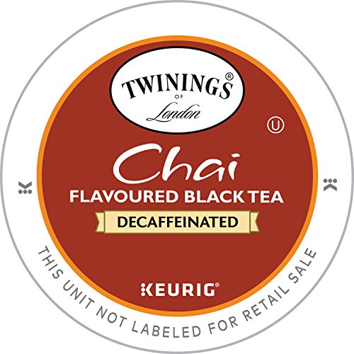 0778554024123 - TWININGS CHAI DECAF TEA, KEURIG K-CUPS, 24 COUNT