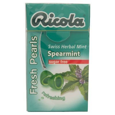 0778554431259 - RICOLA SWISS HERBAL CANDY 25G. (PACK OF 3) (SPEARMINT SUGAR FREE)