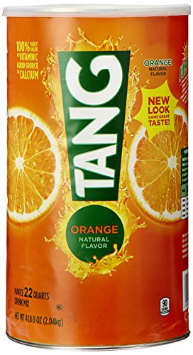 0778554575168 - TANG ORANGE POWDERED DRINK MIX (MAKES 22 QUARTS), 72-OUNCE CANISTER (PACK OF 2)