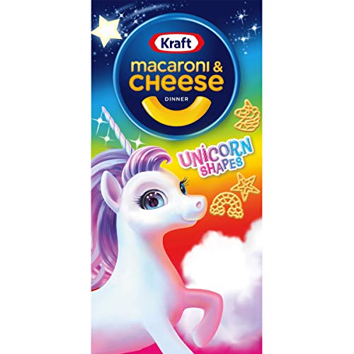 0778554902094 - KRAFT MACARONI & CHEESE DINNER WITH UNICORN PASTA SHAPES (12 CT PACK, 5.5 OZ BOXES)