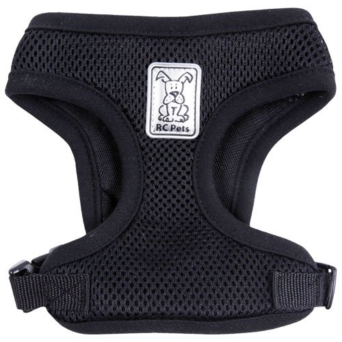 0778810721711 - RC PET PRODUCTS CIRQUE SOFT WALKING 10 TO 20-POUND DOG HARNESS, BLACK