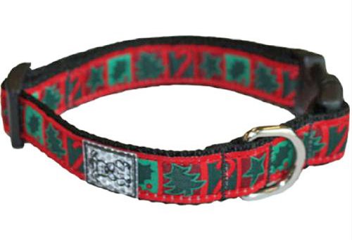 0778810836354 - RC PET PRODUCTS 1-INCH ADJUSTABLE DOG CLIP COLLAR, 12-20-INCH, CLASSIC CHRISTMAS, MEDIUM
