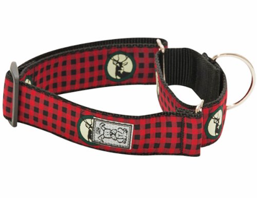 0778810852439 - RC PET PRODUCTS 1-1/2-INCH ALL WEBBING MARTINGALE DOG COLLAR, SMALL, URBAN WOODSMAN