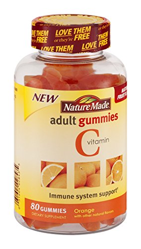 0778894083187 - NATURE MADE NAT MADE ORNG VITAMIN C ADULT GUMMY 80 CHW