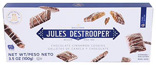 0778894249309 - JULES DESTROOPER VIRTUOSO BISCUITS, BELGIAN CHOCOLATE COVERED CINNAMON COOKIES, 3.52-OUNCE BOX (PACK OF 12)