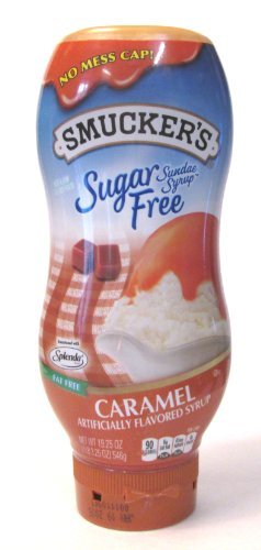 0778894337587 - SMUCKER'S SUGAR FREE SUDAE SYRUP: CARAMEL (PACK OF 2) 19.25 OZ SIZE BY SMUCKER'S