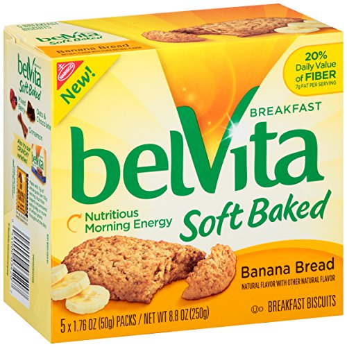 0778894350883 - BELVITA SOFT BAKED BREAKFAST BISCUITS, BANANA BREAD, 8.8 OUNCE (PACK OF 6)
