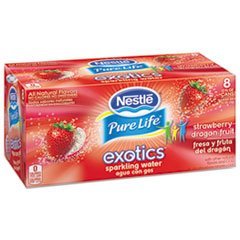 0778894708240 - SPARKLING WATER EXOTICS STRAWBERRY DRAGON FRUIT BY NESTLE PURE LIFE