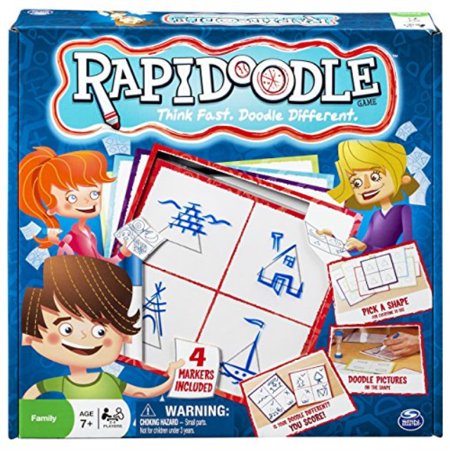 0778988125212 - SPIN MASTER GAMES - RAPIDOODLE BOARD GAME