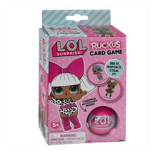 0778988155622 - LOL SURPRISE CARD GAME WITH FIGURINE COLLECTIBLES