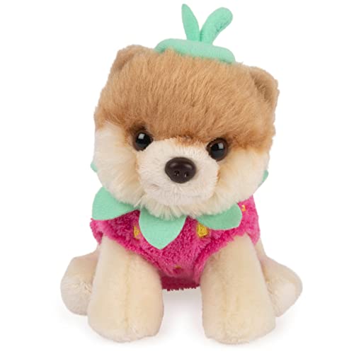 0778988343852 - GUND BOO, THE WORLD’S CUTEST DOG STRAWBERRY PLUSH POMERANIAN STUFFED ANIMAL FOR AGES 1 AND UP, 5”