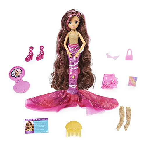 0778988385166 - MERMAID HIGH, SEARRA DELUXE MERMAID DOLL & ACCESSORIES WITH REMOVABLE TAIL, DOLL CLOTHES AND FASHION ACCESSORIES, KIDS TOYS FOR GIRLS AGES 4 AND UP
