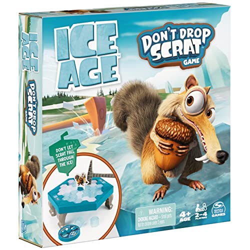 0778988440452 - ICE AGE, DON’T DROP SCRAT GAME EASY HANDS-ON BOARD GAME FOR KIDS DON’T BREAK THE ICE GAME MOVIE KIDS TOYS, FOR KIDS AGES 4 AND UP