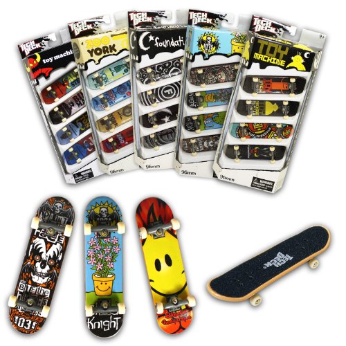 0778988995693 - TECH DECK 96MM FINGERBOARDS 4 PACK (STYLES VARY)