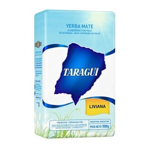 7790387013511 - YERBA MATE TARAGUI LIVIANA/ LIGHT 2.2 LB - 1KG