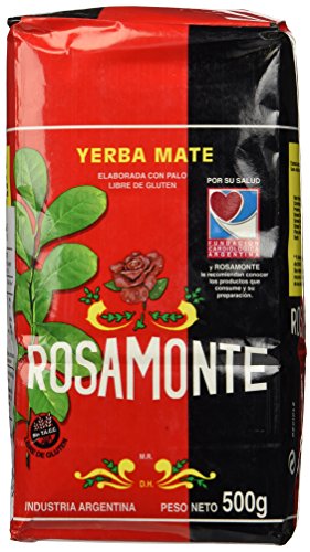 7790411000050 - YERBA MATE ROSAMONTE X 500 G ARGENTINA GREEN LEAF TEA LOOSE HERBAL BAG 1.1 LB !!