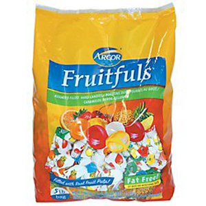 7790580313623 - ARCOR ASSORTED FRUITFULS HARD CANDY WITH CHEWY CENTER 5 LB BAG. 2-PACK (10 LBS TOTAL)
