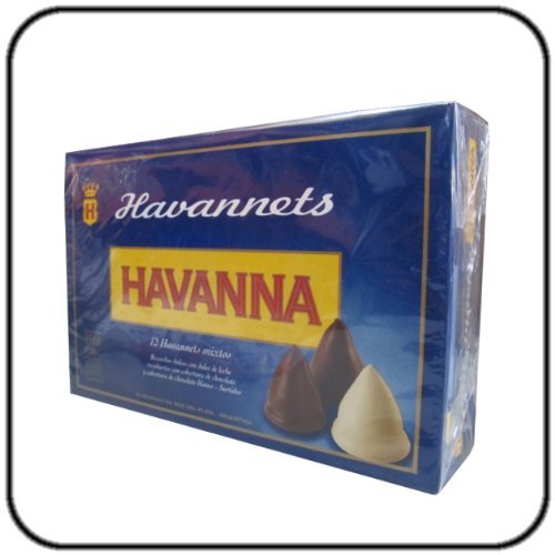 7791875000228 - HAVANNA HAVANNETS BY LUXURY DULCE DE LECHE FILLED CHOCOLATE CONES X 12 MIXED