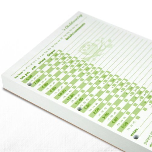 7797478191806 - BABY DAILY TRACKING LOG - CHILDCARE ACTIVITY JOURNAL NOTEPAD, MODEL: