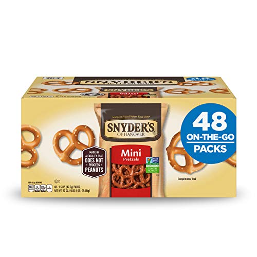 0077975088159 - SNYDER'S OF HANOVER MINI PRETZELS 48-COUNT, 1.5 OUNCE EACH