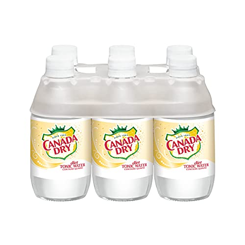 0078000003420 - CANADA DRY DIET TONIC WATER, 10 FLUID OUNCE PLASTIC BOTTLE, 6 COUNT