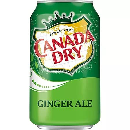 0078000801576 - CANADA DRY GINGER ALE ZERO CAN 24PK 12OZ