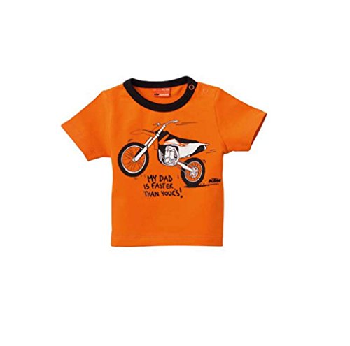 7800142223526 - KTM BABY MY DADDY TEE T-SHIRT 9 MONTHS MY DAD IS FASTER THEN YOURS! 3PW1696501